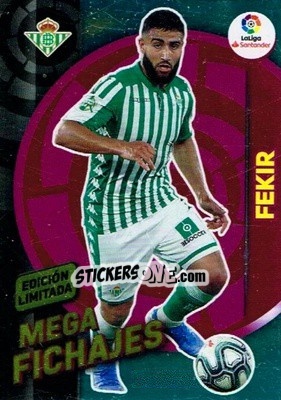 Figurina Nabil Fekir - Liga 2019-2020. Megacracks - Panini