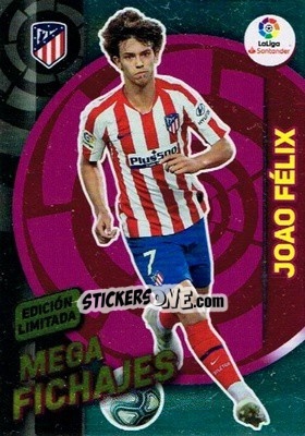 Sticker Joao Félix - Liga 2019-2020. Megacracks n. LE-JF - Panini
