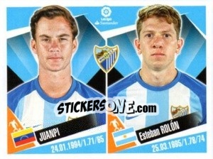 Sticker Juanpi / Esteban Rolon - Liga 2017-2018. South America n. 206 - Panini