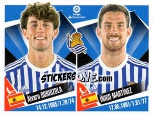 Sticker Alvaro Odriozola / Inigo Martinez