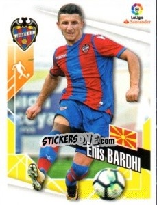 Cromo Enis Bardhi - Liga 2017-2018. South America - Panini