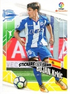 Sticker Bojan Krkic - Liga 2017-2018. South America - Panini