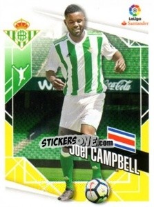 Sticker Joel Campbell - Liga 2017-2018. South America n. 235 - Panini