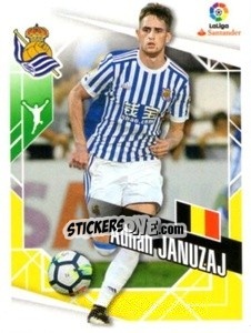 Sticker Adnan Januzaj - Liga 2017-2018. South America - Panini