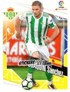 Cromo Joaquin Sanchez - Liga 2017-2018. South America - Panini