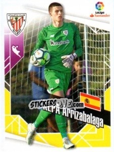 Sticker Kepa Arrizabalaga - Liga 2017-2018. South America n. 246 - Panini