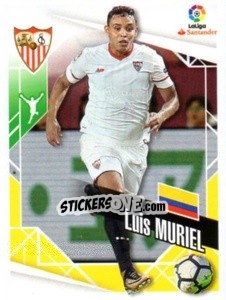 Cromo Luis Muriel - Liga 2017-2018. South America - Panini