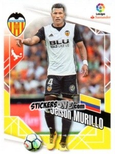 Cromo Jeison Murillo - Liga 2017-2018. South America - Panini