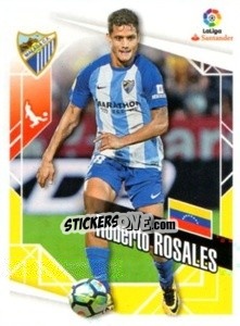 Figurina Roberto Rosales - Liga 2017-2018. South America - Panini