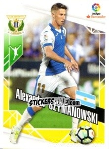 Cromo Alexander Szymanowski - Liga 2017-2018. South America n. 259 - Panini