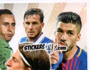 Sticker Viva La Liga - Liga 2017-2018. South America - Panini