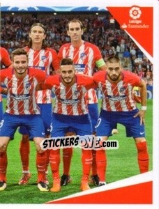 Sticker Equipo - Liga 2017-2018. South America - Panini
