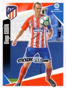 Sticker Diego Godín - Liga 2017-2018. South America n. 26 - Panini