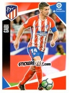 Sticker Gabi - Liga 2017-2018. South America - Panini