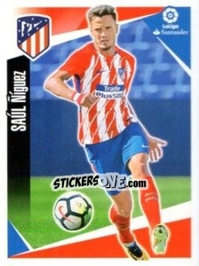 Sticker Saúl Ňíguez - Liga 2017-2018. South America - Panini
