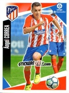 Cromo Ángel Correa - Liga 2017-2018. South America - Panini