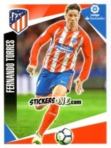 Sticker Fernando Torres - Liga 2017-2018. South America n. 37 - Panini