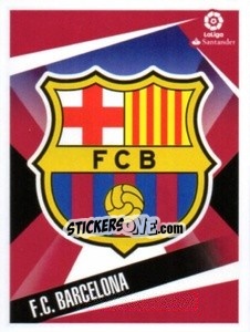 Sticker Escudo - Liga 2017-2018. South America n. 38 - Panini