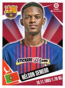 Sticker Nélson Semedo - Liga 2017-2018. South America n. 40 - Panini