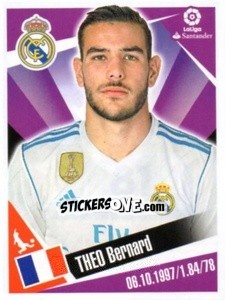 Sticker Theo Hernández - Liga 2017-2018. South America n. 81 - Panini
