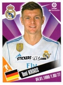 Sticker Luka Modric - Liga 2017-2018. South America n. 83 - Panini