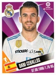 Sticker Mateo Kovacic - Liga 2017-2018. South America n. 85 - Panini