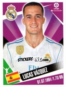 Sticker Gareth Bale - Liga 2017-2018. South America - Panini