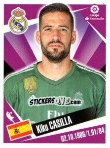 Sticker Kiko Casilla - Liga 2017-2018. South America n. 93 - Panini