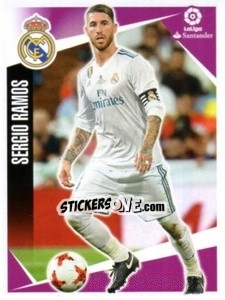 Sticker Sergio Ramos - Liga 2017-2018. South America n. 101 - Panini