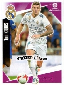 Sticker Toni Kroos - Liga 2017-2018. South America n. 105 - Panini