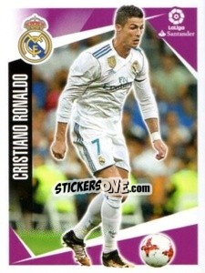 Sticker Cristiano Ronaldo - Liga 2017-2018. South America n. 111 - Panini