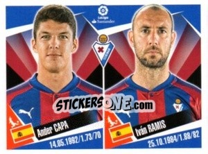 Sticker Ander Capa / Ivan Ramis - Liga 2017-2018. South America - Panini