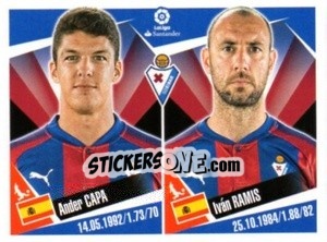Sticker Ander Capa / Ivan Ramis - Liga 2017-2018. South America n. 162 - Panini