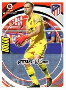 Sticker Oblak - Liga 2018-2019. South America - Panini