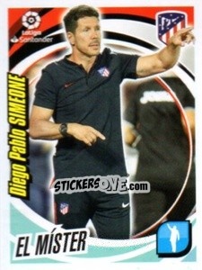 Sticker Diego Pablo Simeone - Liga 2018-2019. South America - Panini