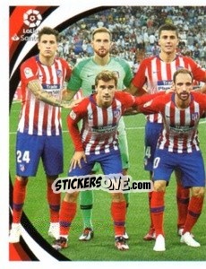 Sticker Equipo (puzzle 1) - Liga 2018-2019. South America - Panini