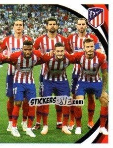 Sticker Equipo (puzzle 2) - Liga 2018-2019. South America - Panini