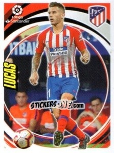 Sticker Lucas - Liga 2018-2019. South America n. 29 - Panini