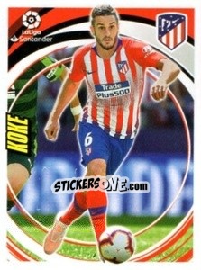 Figurina Koke - Liga 2018-2019. South America - Panini