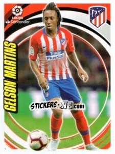 Sticker Gelson Martins - Liga 2018-2019. South America n. 34 - Panini