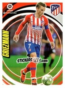 Sticker Griezmann - Liga 2018-2019. South America - Panini
