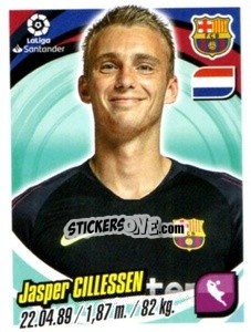 Sticker Jasper Cillessen - Liga 2018-2019. South America - Panini