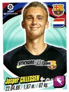 Sticker Jasper Cillessen - Liga 2018-2019. South America n. 56 - Panini