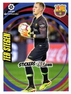 Cromo Ter Stegen - Liga 2018-2019. South America n. 57 - Panini