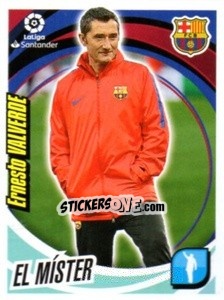Sticker Ernesto Valverde - Liga 2018-2019. South America n. 58 - Panini