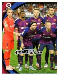 Sticker Equipo (puzzle 1) - Liga 2018-2019. South America n. 60 - Panini