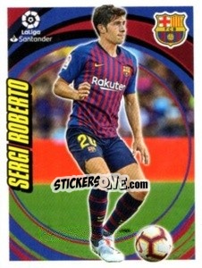 Sticker Sergi Roberto - Liga 2018-2019. South America n. 63 - Panini