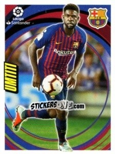 Sticker Umtiti - Liga 2018-2019. South America n. 65 - Panini