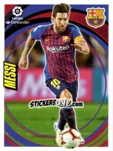 Sticker Messi - Liga 2018-2019. South America n. 72 - Panini
