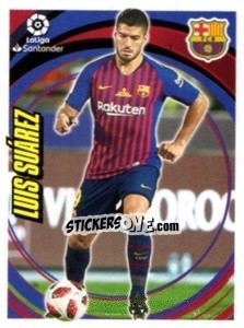 Sticker Luis Suárez - Liga 2018-2019. South America n. 73 - Panini